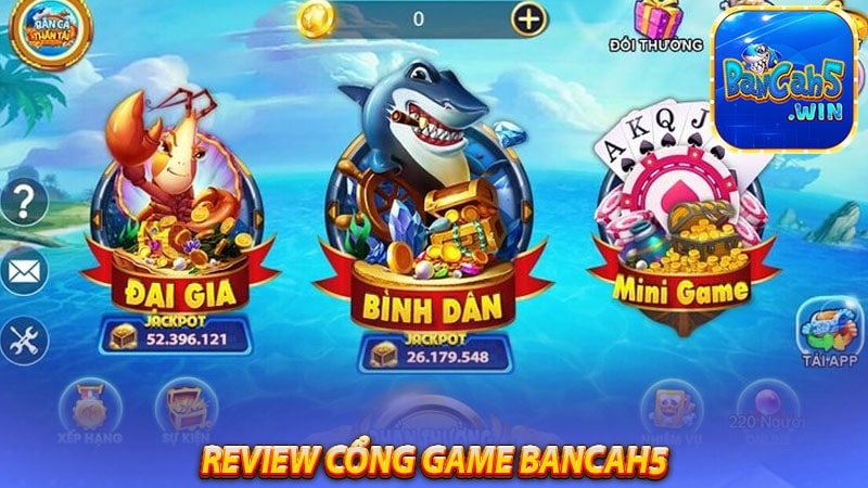 Bancah5 sân chơi giải trí đổi thưởng cực khủng có 102